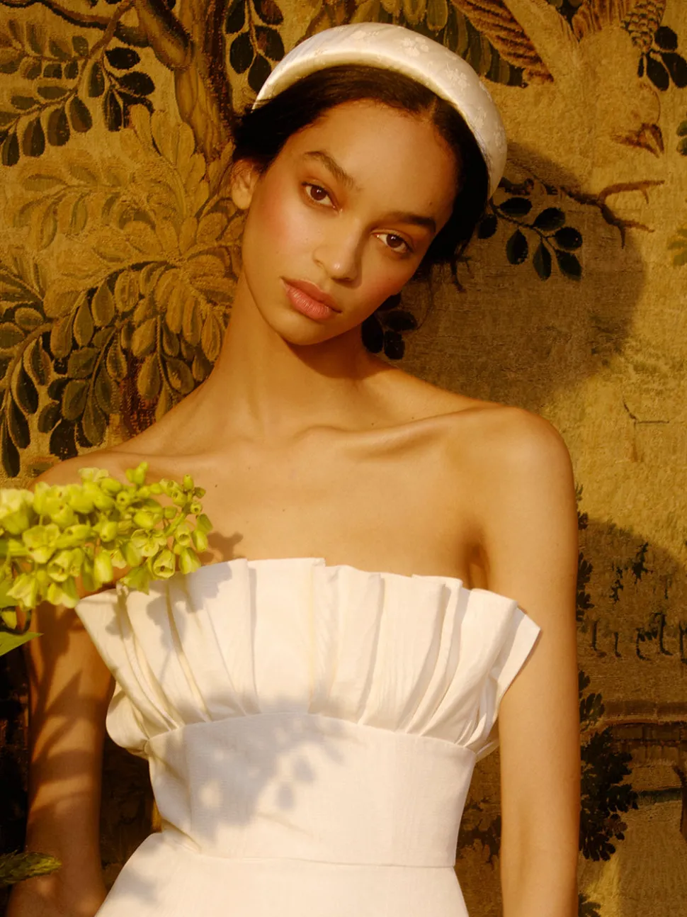 Markarian x Gigi Burris Bruna Sculptural Padded Headband