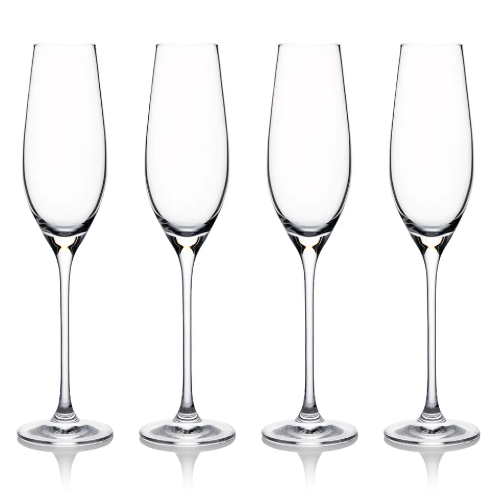 Marquis Moments Flute 7 fl oz, Set of 4