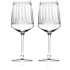 Marrakech Red Wine Glasses, Set of 2