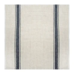 Marseille Napkins in Olive Green & Natural, Set of 4