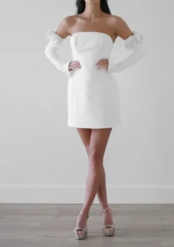 Marta Dress in Ivory