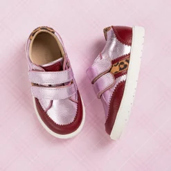 Marti Sneaker Metallic Carnation Pink