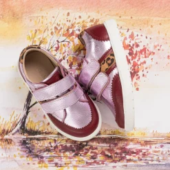 Marti Sneaker Metallic Carnation Pink