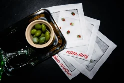 Martini Cocktail Napkins, Set of 4