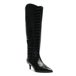 Maryana Lo Wide Boot in Black