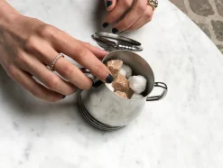 Master Axis Ring with White Diamonds