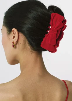 Matilda Jaw Clip in Rouge