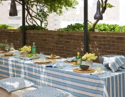 Matouk Schumacher Apollo Stripe Tablecloth