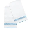 Matouk Schumacher Astor Braid Guest Towels, Set of 2