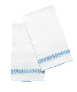 Matouk Schumacher Astor Braid Guest Towels, Set of 2