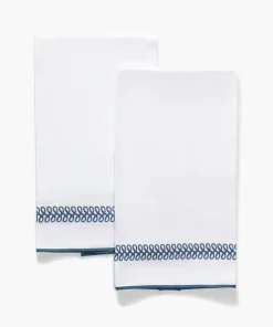 Matouk Schumacher Astor Braid Guest Towels, Set of 2