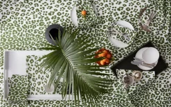 Matouk Schumacher Iconic Leopard Placemat, Set of 4