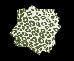 Matouk Schumacher Iconic Leopard Napkin, Set of 4