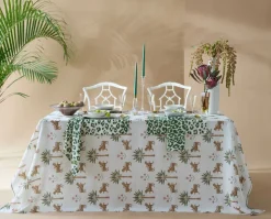 Matouk Schumacher Iconic Leopard Napkin, Set of 4