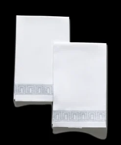 Matouk Schumacher Ophelia Guest Towels, Set of 2