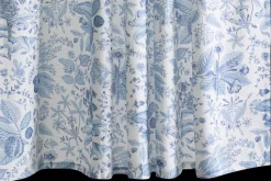 Matouk Schumacher Pomegranate Linen Shower Curtain