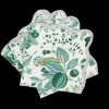 Matouk Schumacher Pomegranate Napkins in Emerald, Set of 4
