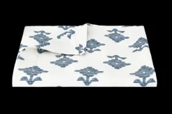 Matouk Schumacher Rubia Tablecloth in Navy