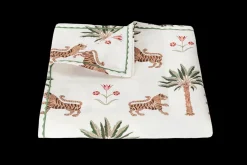 Matouk Schumacher Tiger Palm Tablecloth