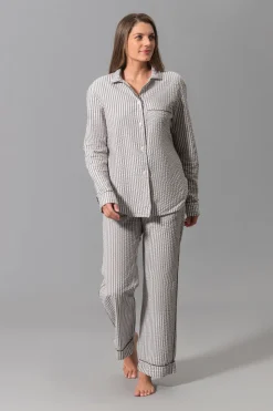 Matteo Pajama Set in Bark