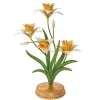 Meadow Walk Daffodil 14" Centerpiece Candelabra in Yellow