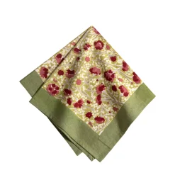 Meadows Napkins Red & Green, Set of 6