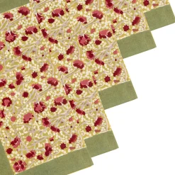Meadows Napkins Red & Green, Set of 6