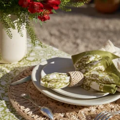 Meadows Napkins Vert, Set of 6