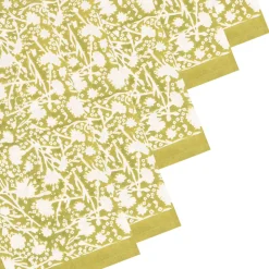 Meadows Napkins Vert, Set of 6