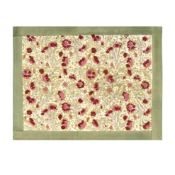 Meadows Placemats Red & Green, Set of 6