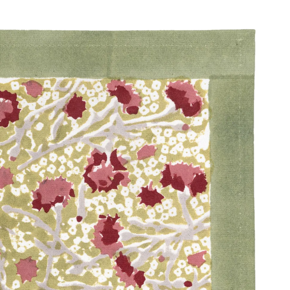 Meadows Placemats Red & Green, Set of 6