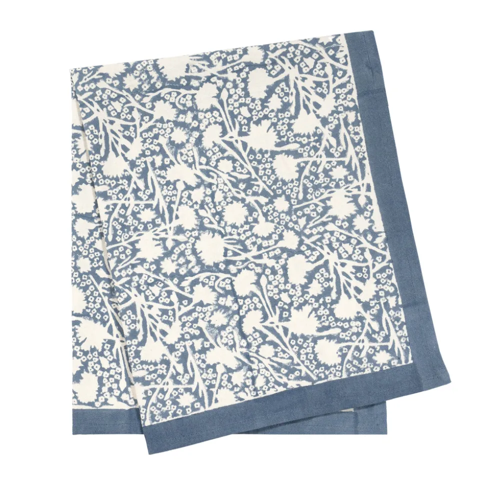 Meadows Tea Towels Bleu, Set of 3