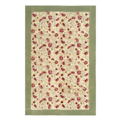 Meadows Tea Towels Red & Green, Set of 3