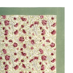 Meadows Tea Towels Red & Green, Set of 3