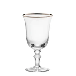 Medici Wine Goblets Platinum Thread, Set of 2