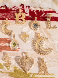 Medium Southwestern Moon Charm