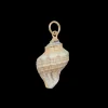 Medium Spiral Shell Charm in Multi