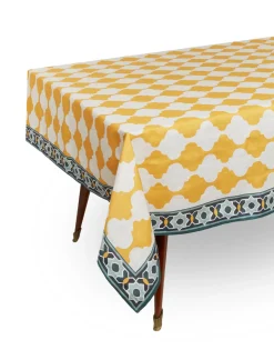 Medium Tablecloth in Plaza Medium Yellow