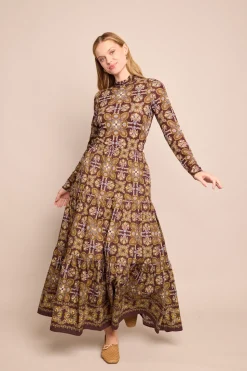 Melanie Skirt in Vintage Tile Brown