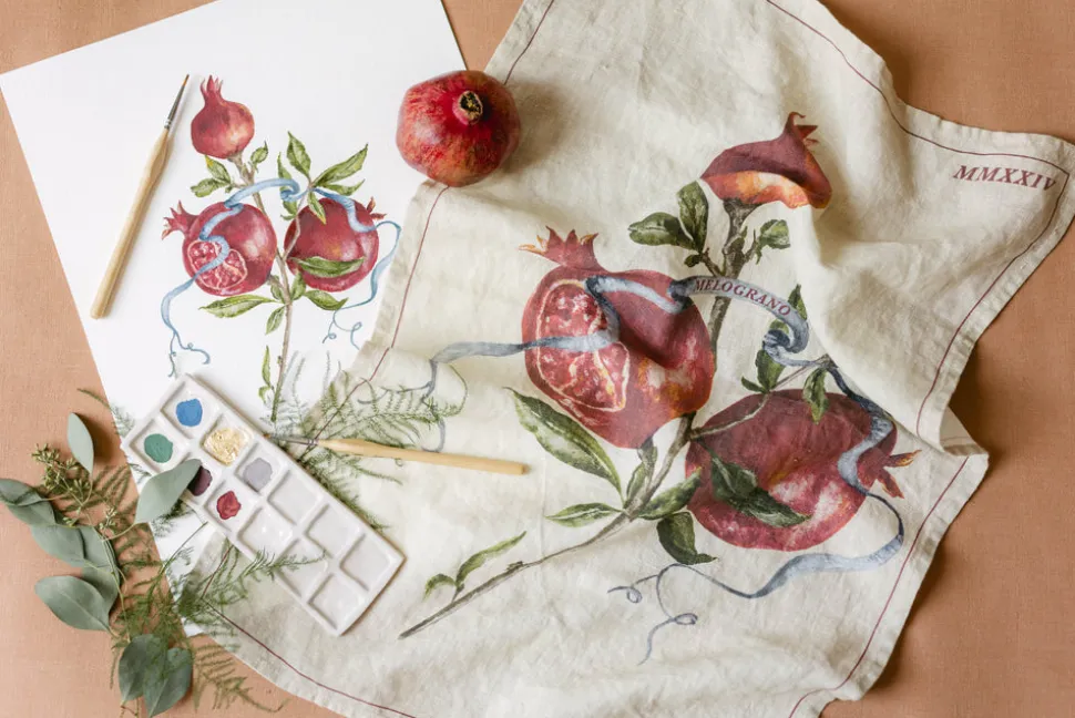 Melograno Hand Towel