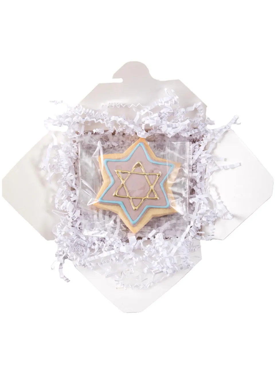 Menorah & Star of David Sugar Cookies, Set of 6