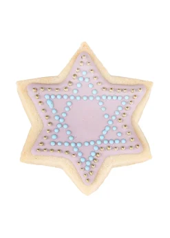 Menorah & Star of David Sugar Cookies, Set of 6