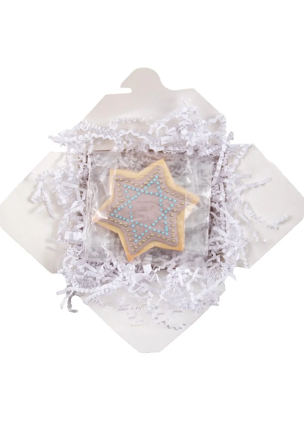 Menorah & Star of David Sugar Cookies, Set of 6