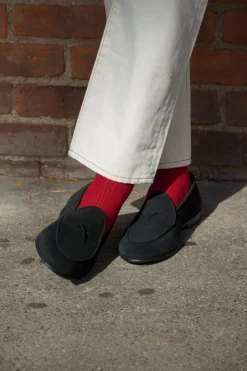 Men's Black Suede Milano Loafer