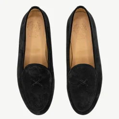 Men's Black Suede Milano Loafer