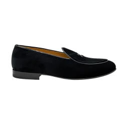 Men's Black Velvet Milano Loafer