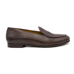 Men's Brown Leather Milano Loafer