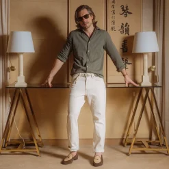 Men's Brown Raffia Milano Loafer