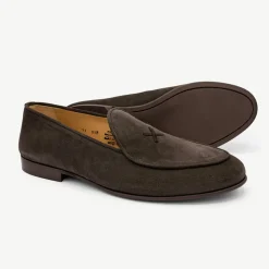 Men's Brown Suede Milano Loafer
