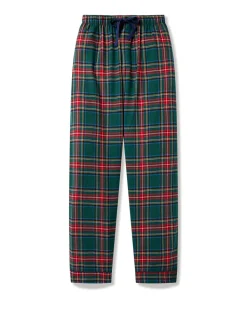 Men’s Brushed Twill Pajama Pants in Kensington Tartan
